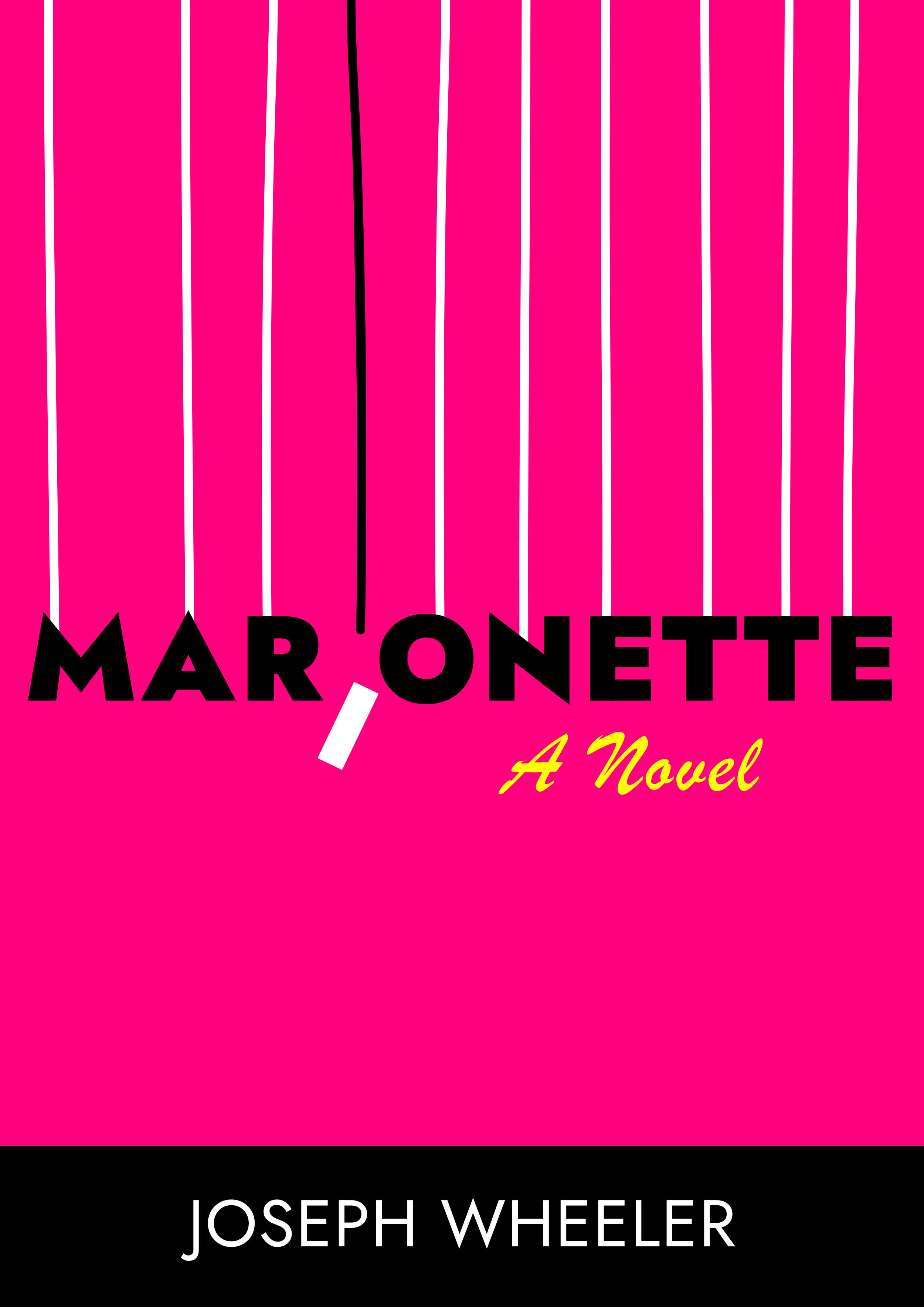 Marionette Pink Book Cover By Joseph Wheeler Marionette book cover by author Joseph Wheeler
